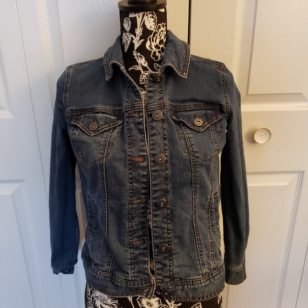 Style & Co. Blue Jean Jacket